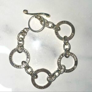 Bella Dolce, Sterling Silver bracelet, Forever Happy